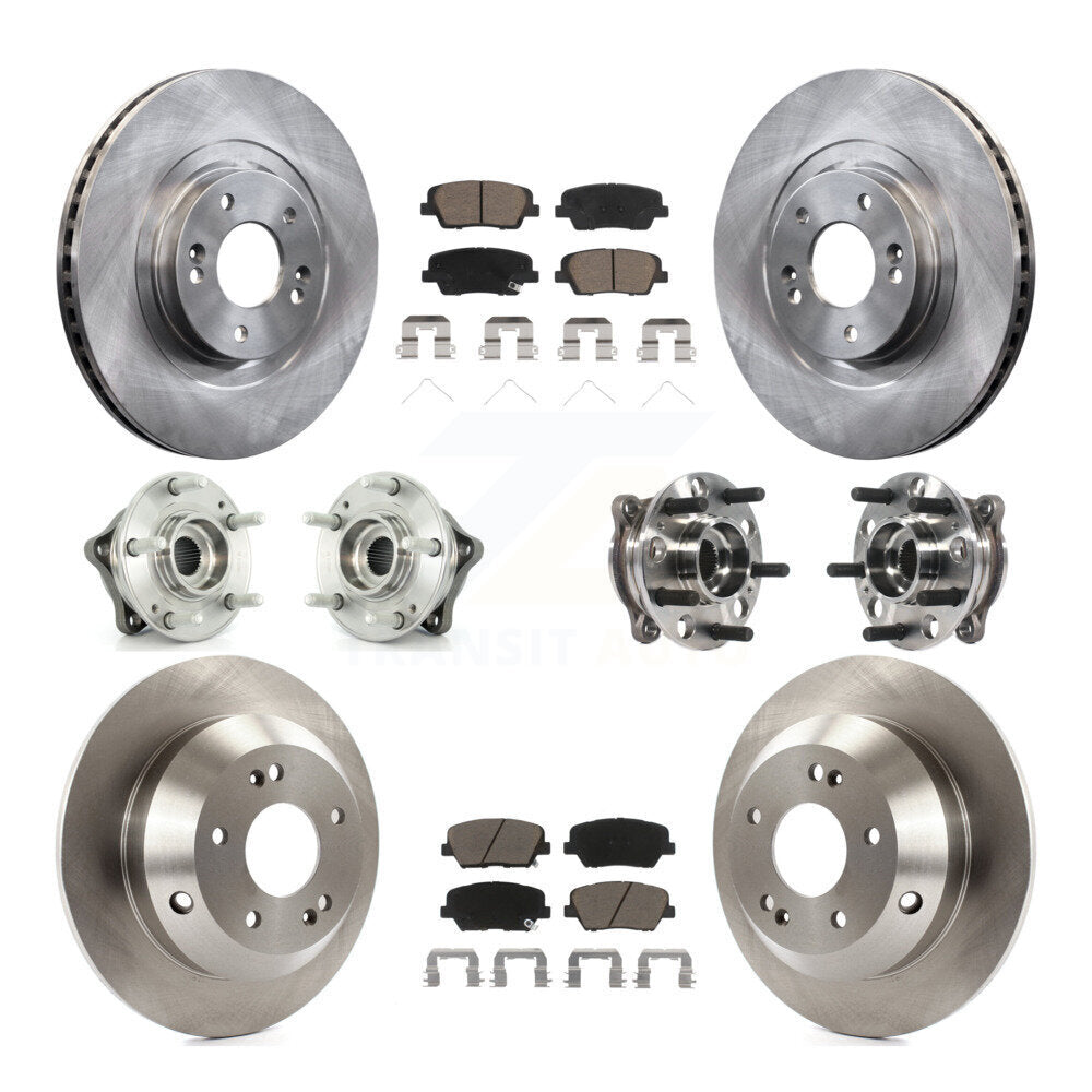 Transit Auto KBB-119393 Wheel Bearing and Hub Assembly for 2017-2018 Hyundai Santa Fe Sport - Front and Rear product image