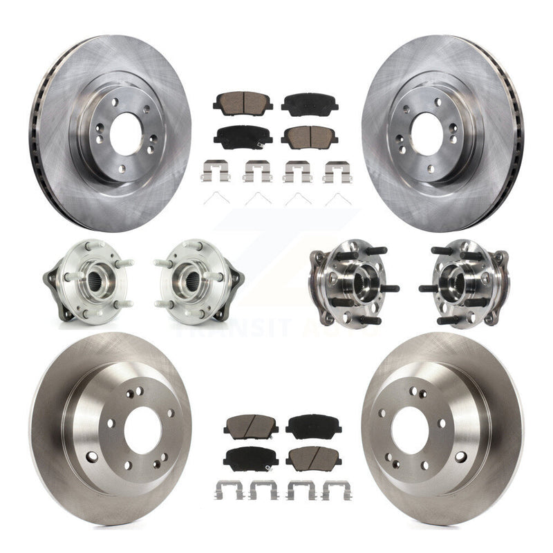 Transit Auto KBB-119393 Wheel Bearing and Hub Assembly for 2017-2018 Hyundai Santa Fe Sport - Front and Rear product image