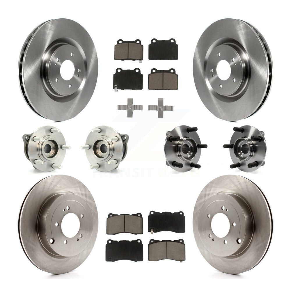 Transit Auto KBB-119400 Wheel Bearing and Hub Assembly for 2008-2015 Mitsubishi Lancer - Front and Rear product image