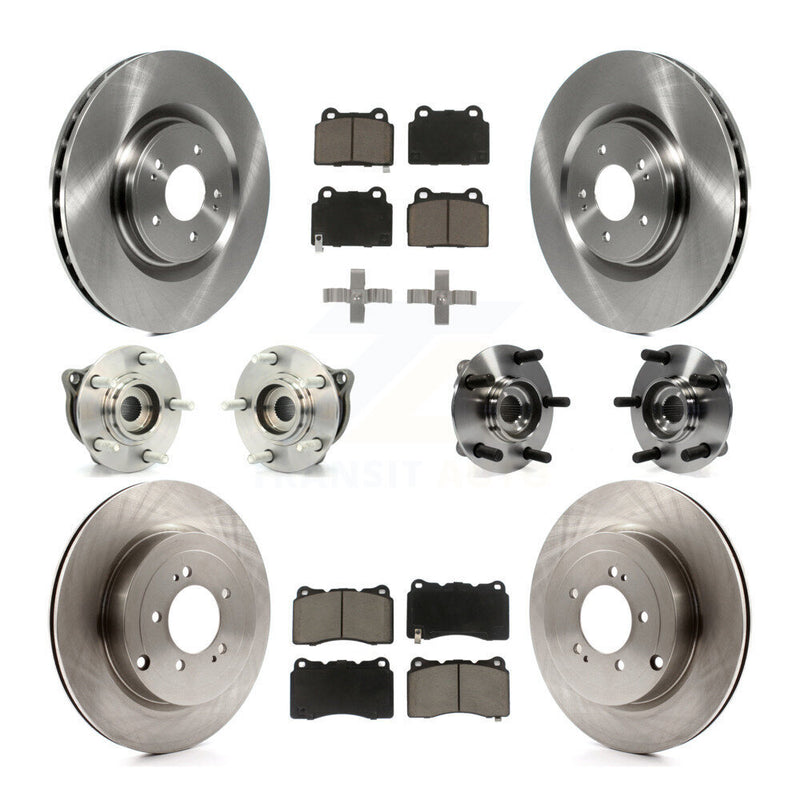 Transit Auto KBB-119400 Wheel Bearing and Hub Assembly for 2008-2015 Mitsubishi Lancer - Front and Rear product image