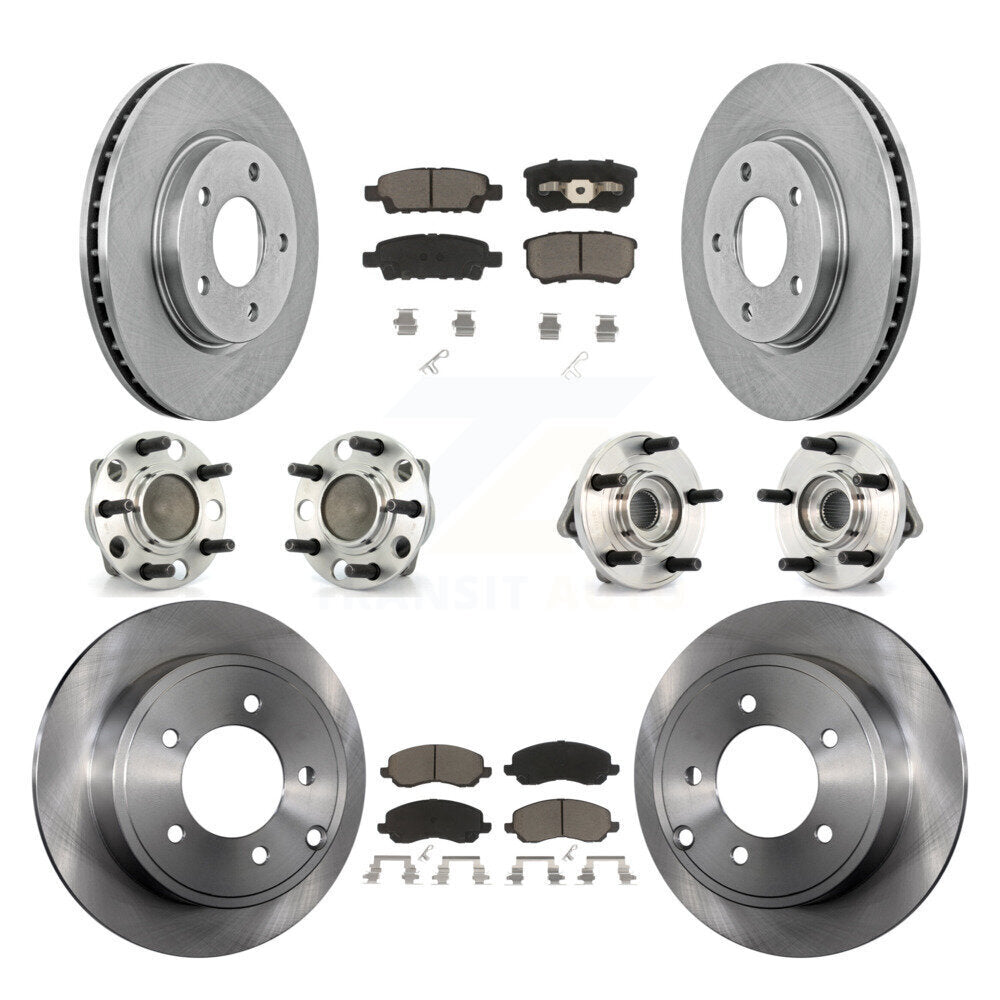 Transit Auto KBB-119401 Wheel Bearing and Hub Assembly for 2009 Dodge Caliber - Front and Rear product image