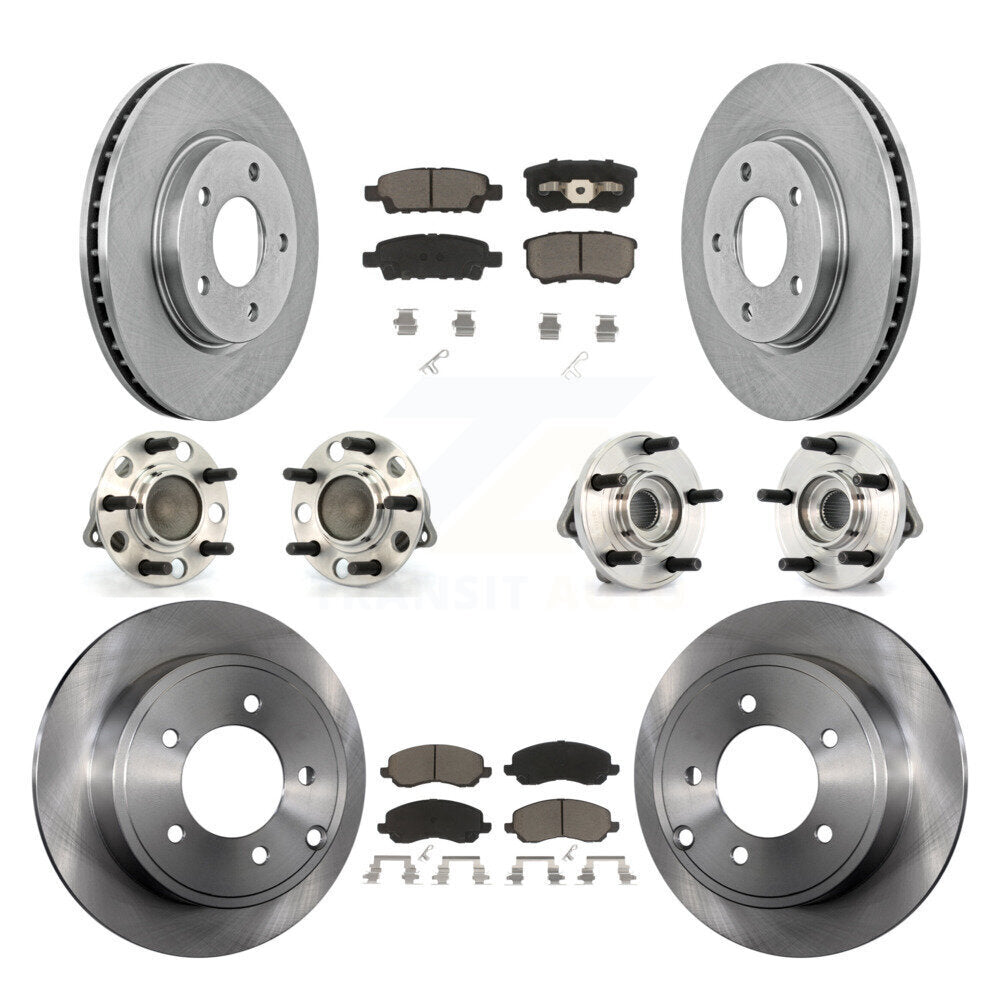 Transit Auto KBB-119402 Wheel Bearing and Hub Assembly for 2009 Dodge Caliber - Front and Rear product image