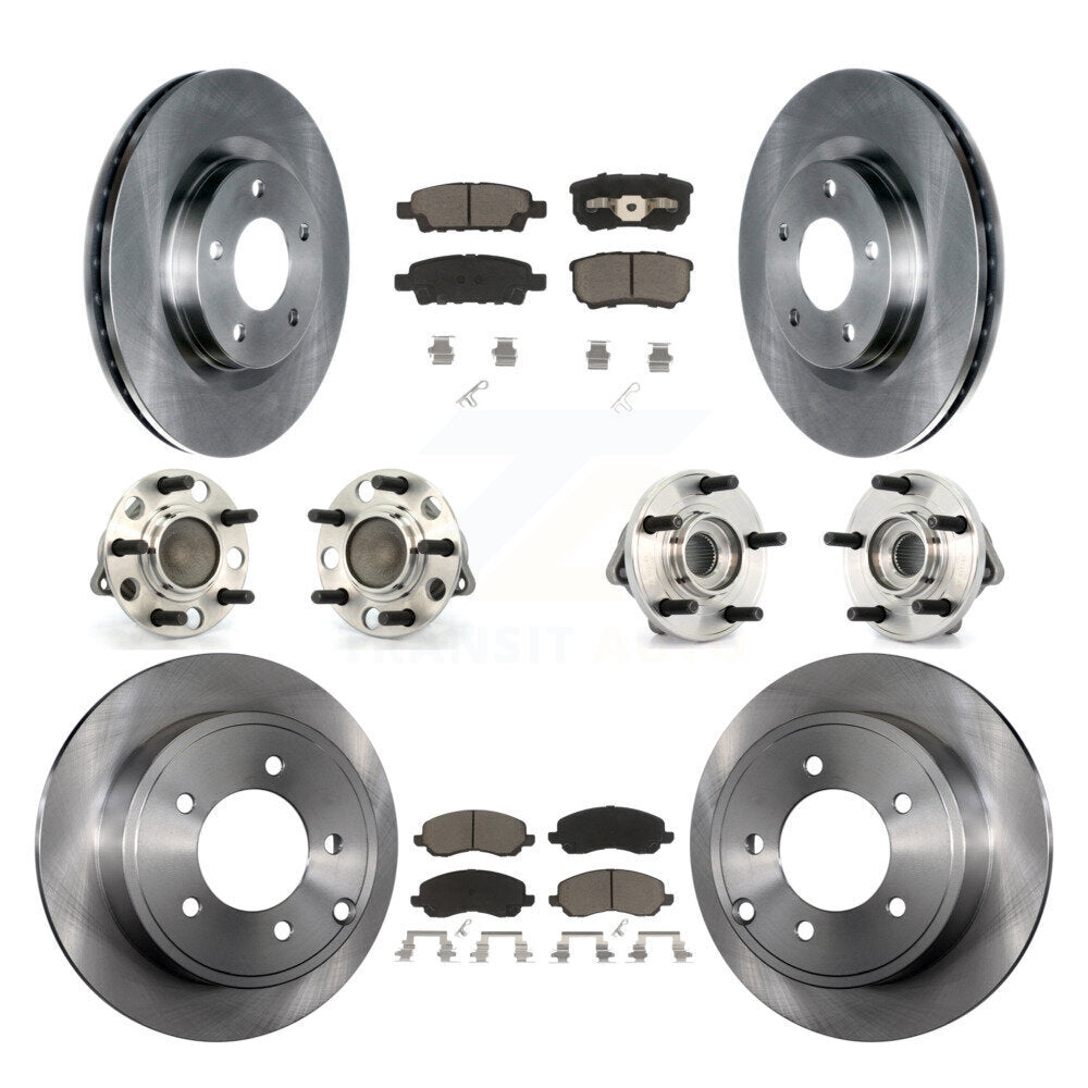 Transit Auto KBB-119403 Wheel Bearing and Hub Assembly for 2007-2011 Chrysler 200, Dodge Avenger, Chrysler Sebring & more - Front and Rear product image