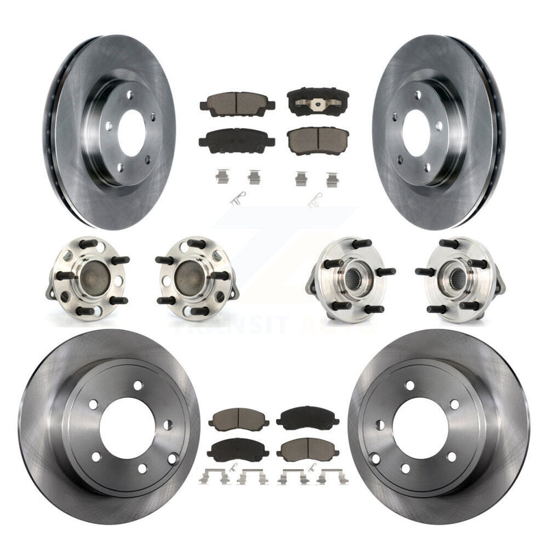 Transit Auto KBB-119403 Wheel Bearing and Hub Assembly for 2007-2011 Chrysler 200, Dodge Avenger, Chrysler Sebring & more - Front and Rear product image