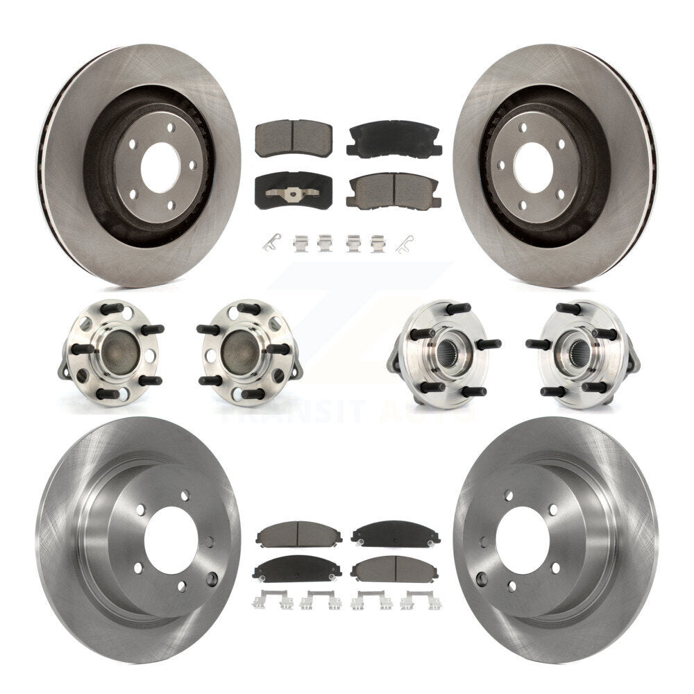 Transit Auto KBB-119404 Wheel Bearing and Hub Assembly for 2009 Dodge Caliber - Front and Rear product image