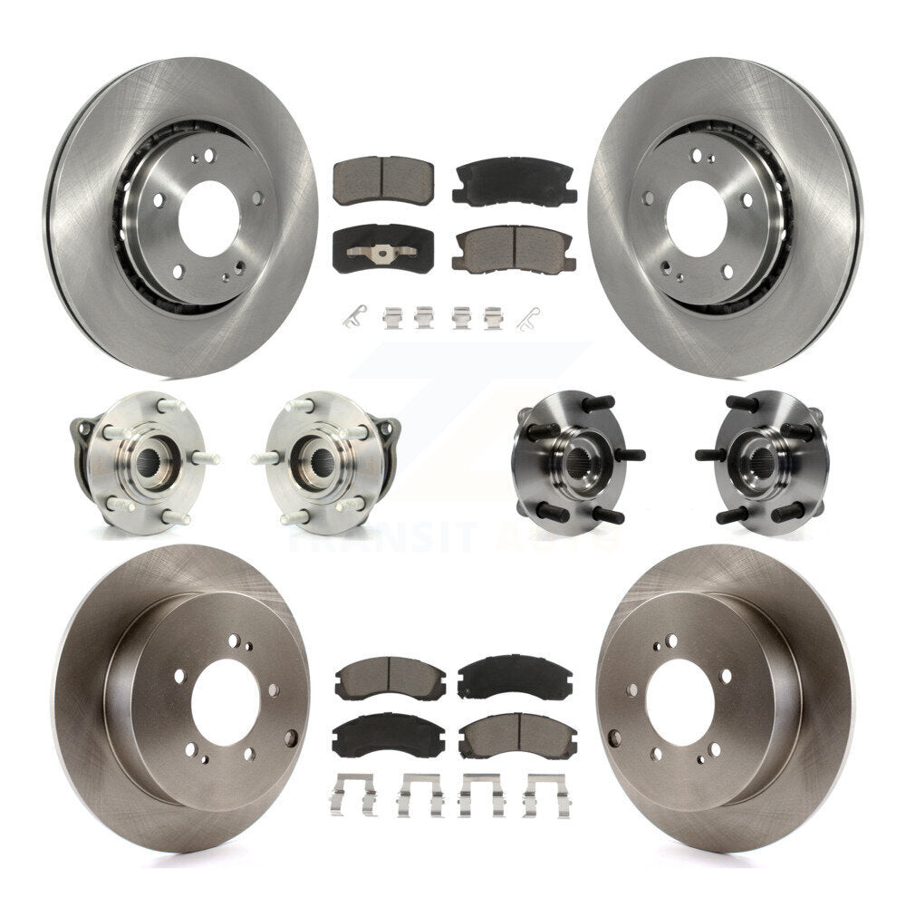 Transit Auto KBB-119405 Wheel Bearing and Hub Assembly for 2010-2011 Mitsubishi Lancer - Front and Rear product image