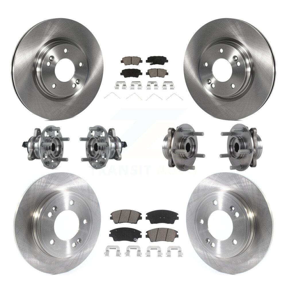 Transit Auto KBB-119411 Wheel Bearing and Hub Assembly for 2017-2020 Hyundai Elantra - Front and Rear product image