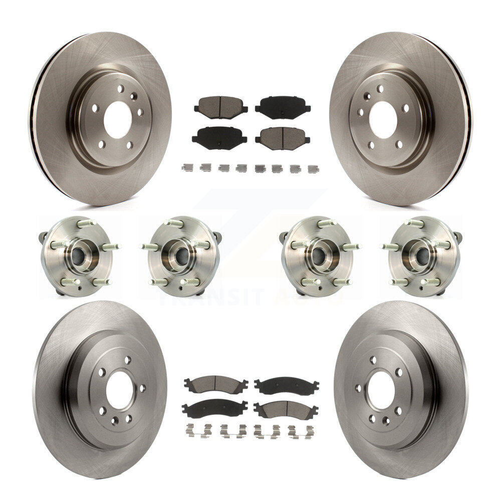 Transit Auto KBB-119412 Wheel Bearing and Hub Assembly for 2010-2012 Ford Taurus - Front and Rear product image