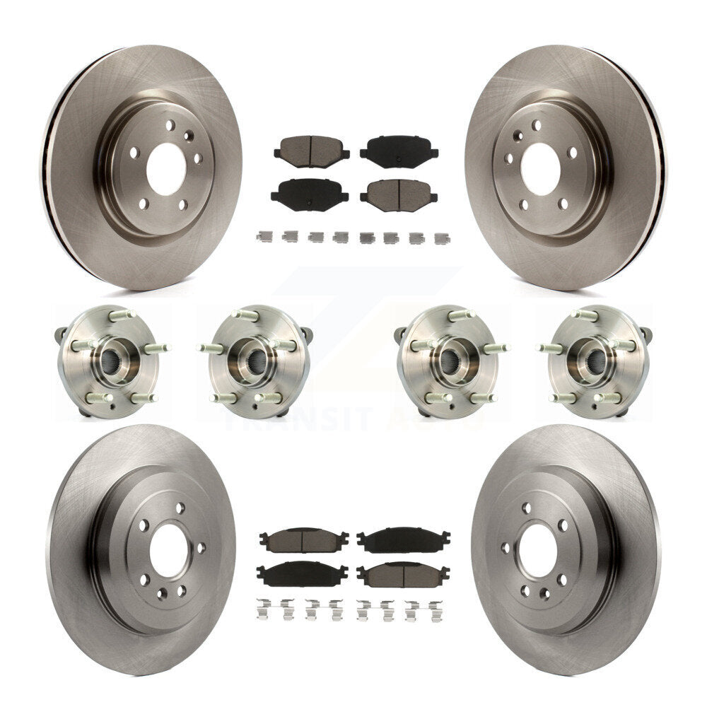 Transit Auto KBB-119413 Wheel Bearing and Hub Assembly for 2009-2010 Lincoln MKS - Front and Rear product image