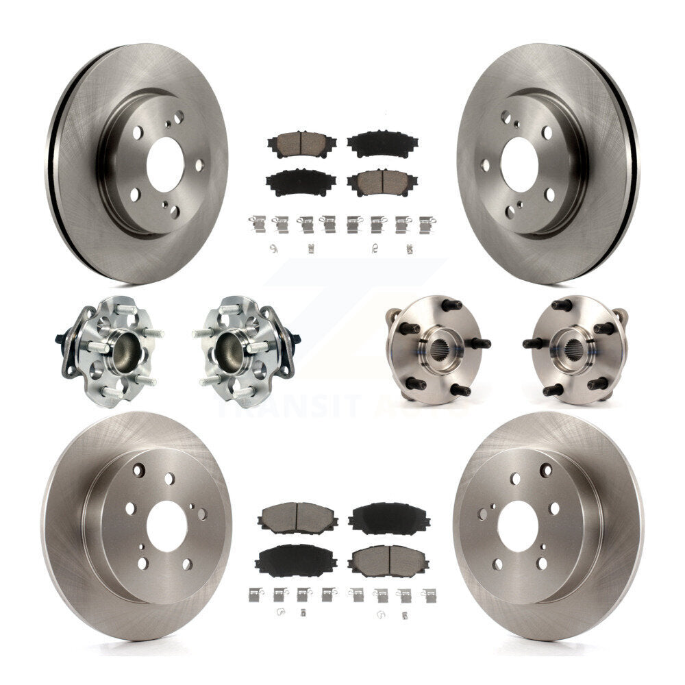 Transit Auto KBB-119425 Wheel Bearing and Hub Assembly for 2012-2018 Toyota Prius V - Front and Rear product image