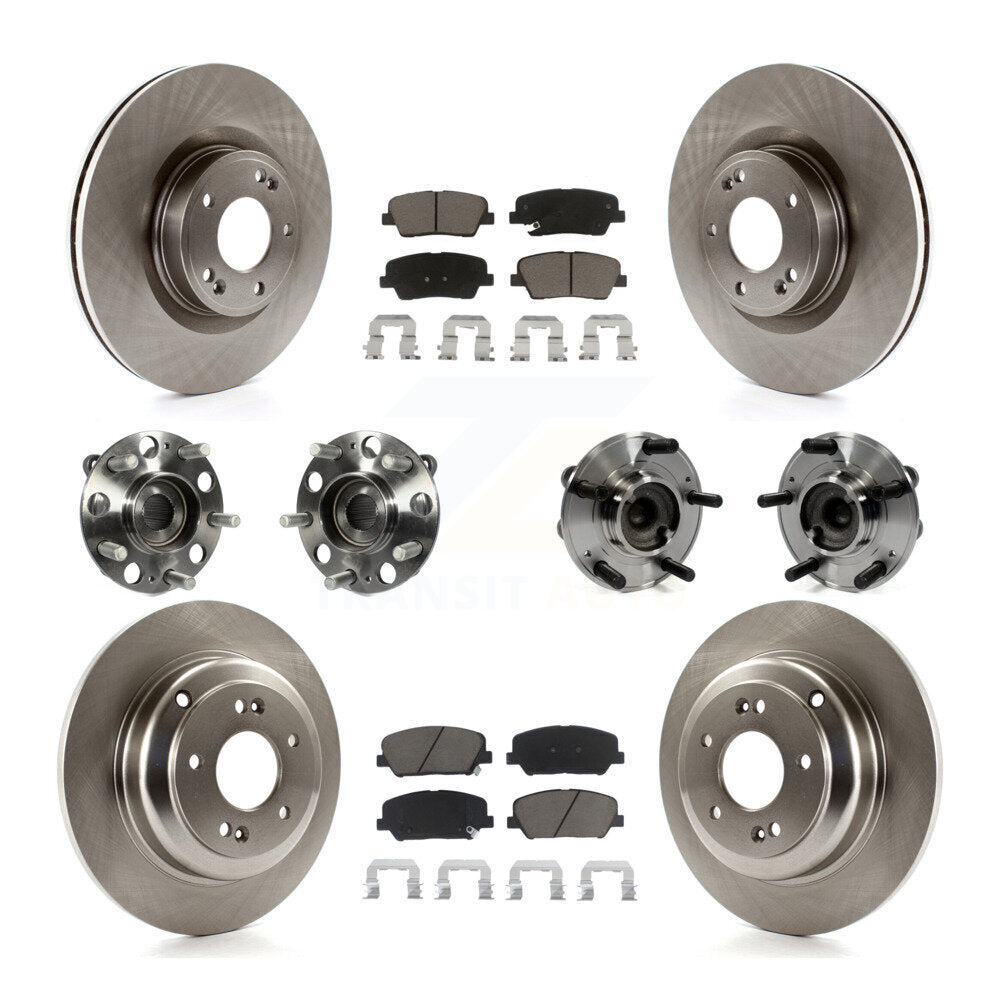 Transit Auto KBB-119437 Wheel Bearing and Hub Assembly for 2010-2016 Hyundai Genesis Coupe - Front and Rear product image