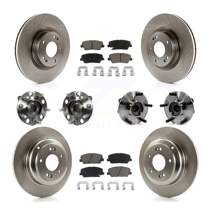 Transit Auto KBB-119437 Wheel Bearing and Hub Assembly for 2010-2016 Hyundai Genesis Coupe - Front and Rear product image