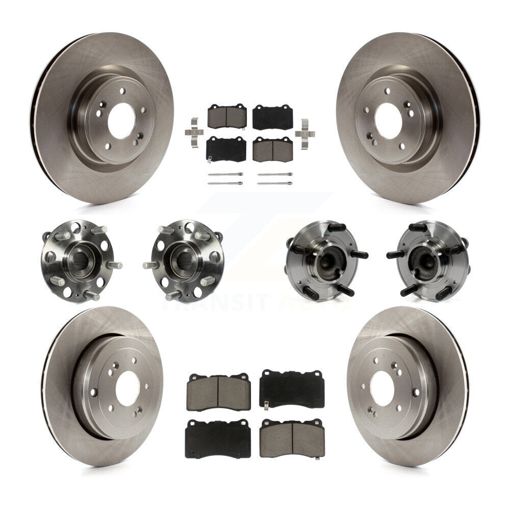 Transit Auto KBB-119438 Wheel Bearing and Hub Assembly for 2010-2016 Hyundai Genesis Coupe - Front and Rear product image