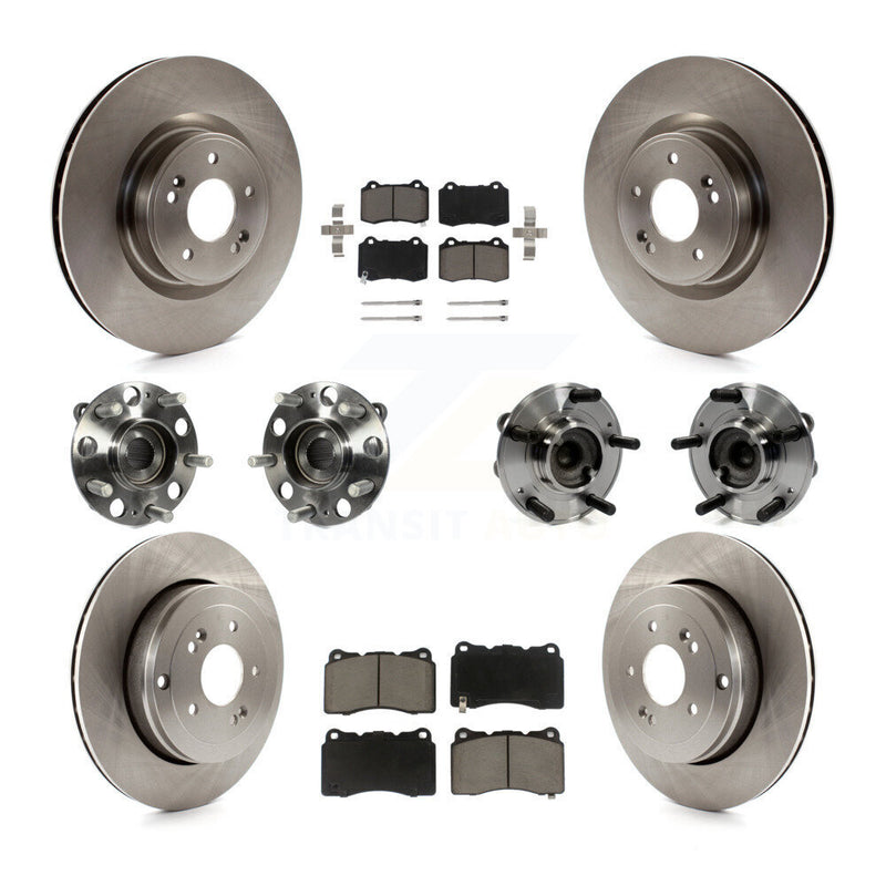 Transit Auto KBB-119438 Wheel Bearing and Hub Assembly for 2010-2016 Hyundai Genesis Coupe - Front and Rear product image