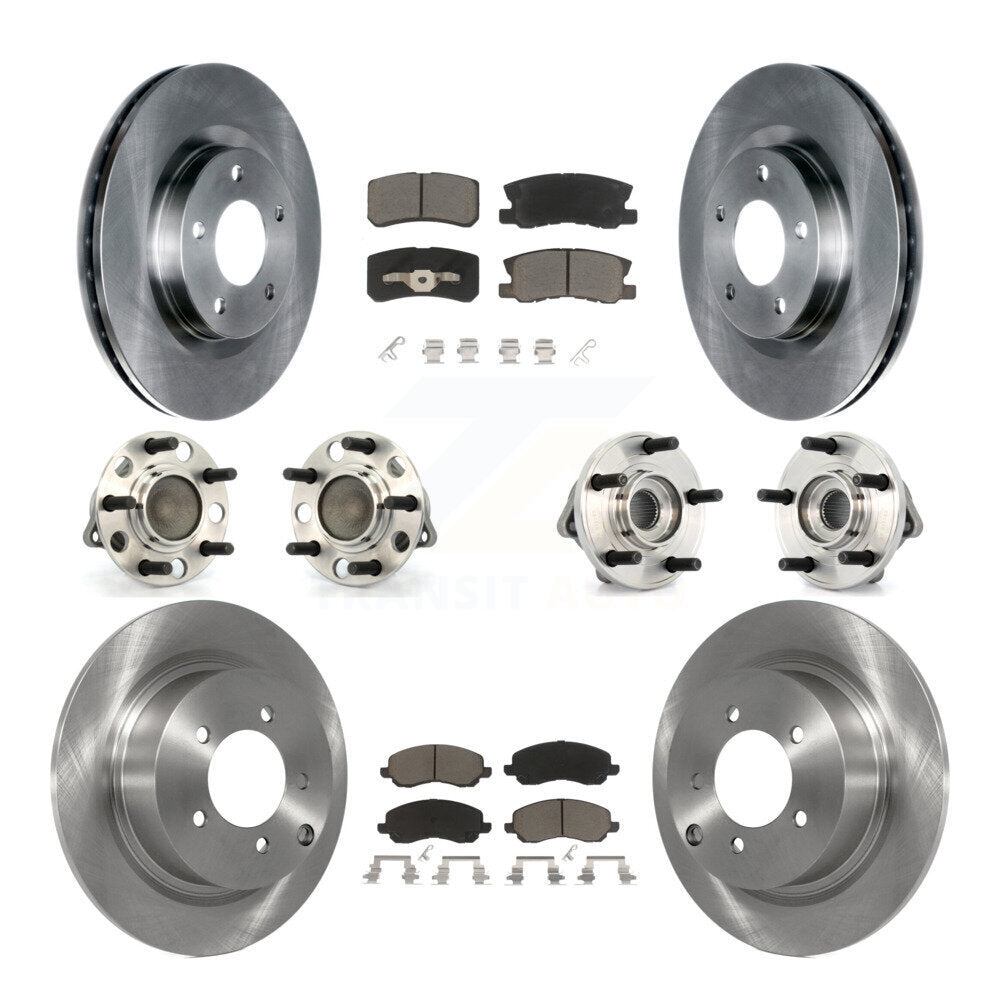 Transit Auto KBB-119442 Wheel Bearing and Hub Assembly for 2007-2011 Chrysler 200, Dodge Avenger, Chrysler Sebring - Front and Rear product image
