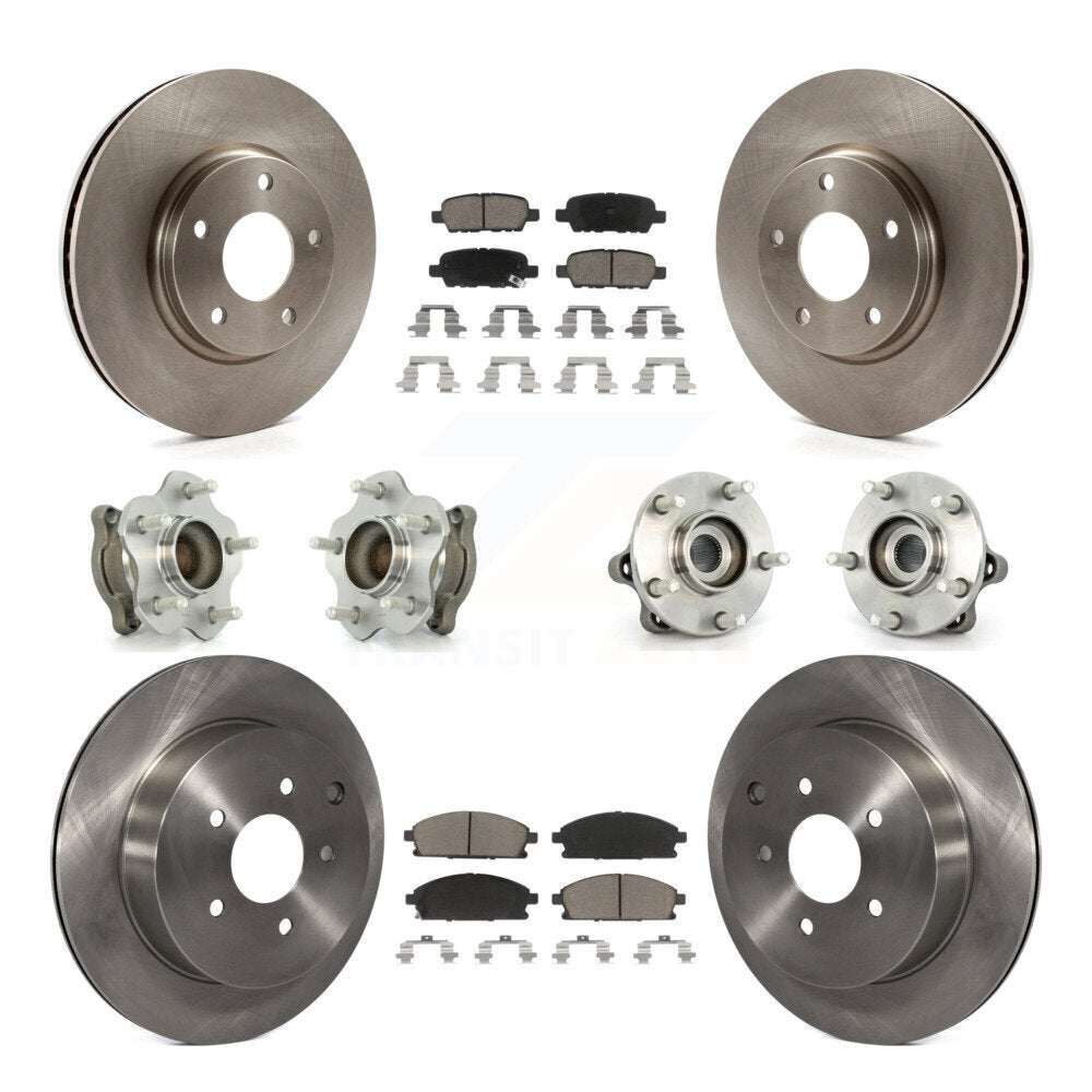 Transit Auto KBB-119445 Wheel Bearing and Hub Assembly for 2004-2009 Nissan Quest - Front and Rear product image