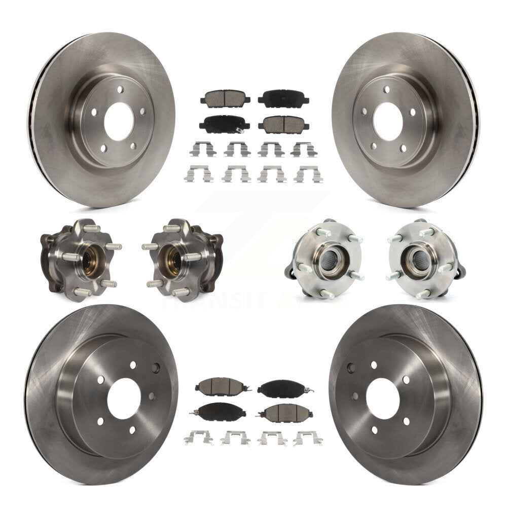 Transit Auto KBB-119448 Wheel Bearing and Hub Assembly for 2013-2020 Nissan Pathfinder, Nissan Murano, INFINITI QX60 & more - Front and Rear product image
