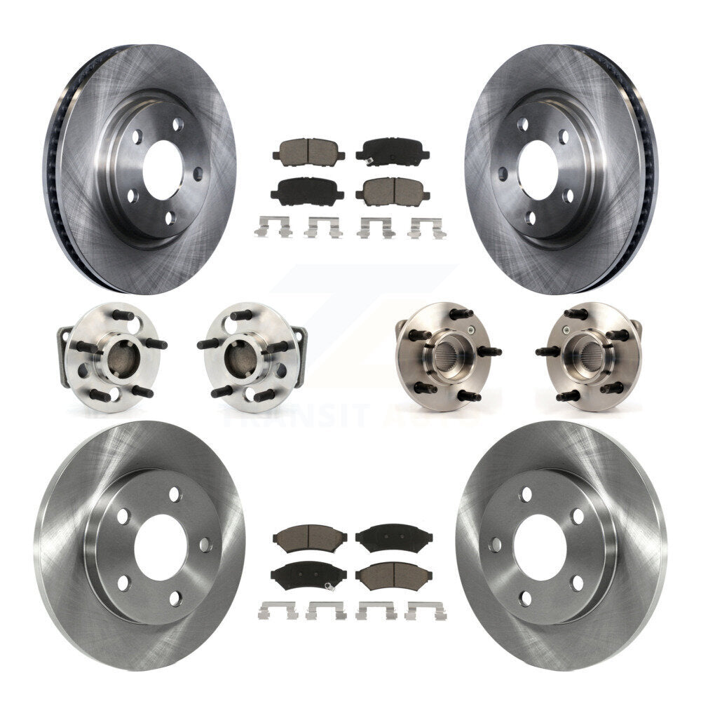 Transit Auto KBB-119457 Wheel Bearing and Hub Assembly for 2004-2008 Buick Allure, Buick LaCrosse, Pontiac Grand Prix - Front and Rear product image
