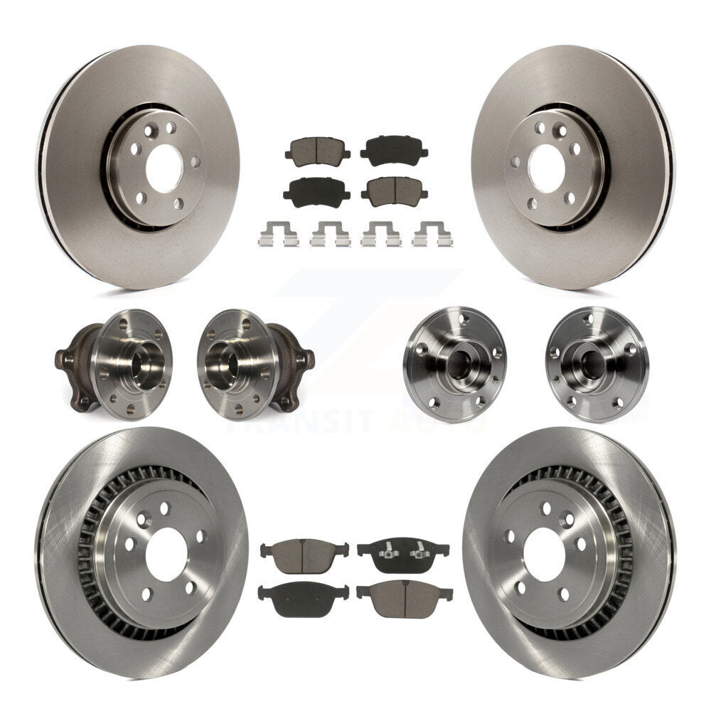 Transit Auto KBB-119470 Wheel Bearing and Hub Assembly for 2010-2015 Volvo XC60 - Front and Rear product image
