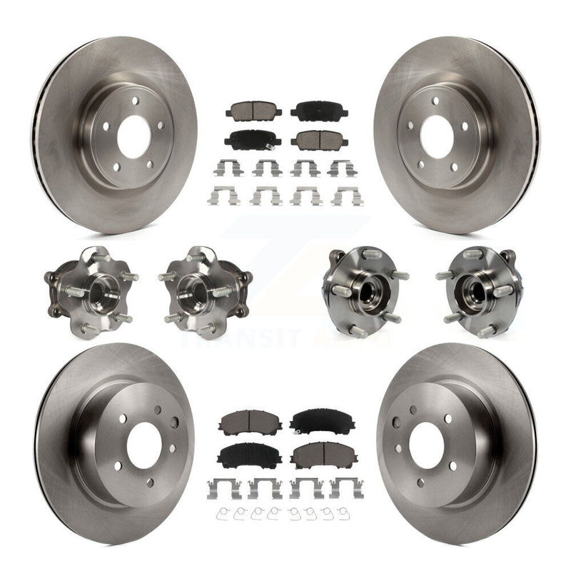 Transit Auto KBB-119484 Wheel Bearing and Hub Assembly for 2016-2017 INFINITI QX50 - Front and Rear product image