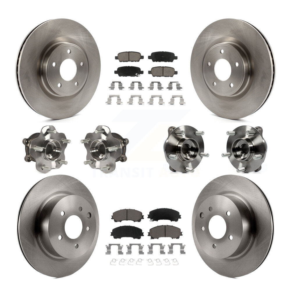 Transit Auto KBB-119485 Wheel Bearing and Hub Assembly for 2016-2017 INFINITI QX50 - Front and Rear product image