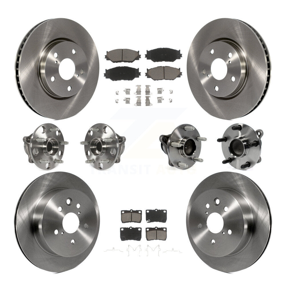 Transit Auto KBB-119493 Wheel Bearing and Hub Assembly for 2010-2013 Lexus IS250 - Front and Rear product image