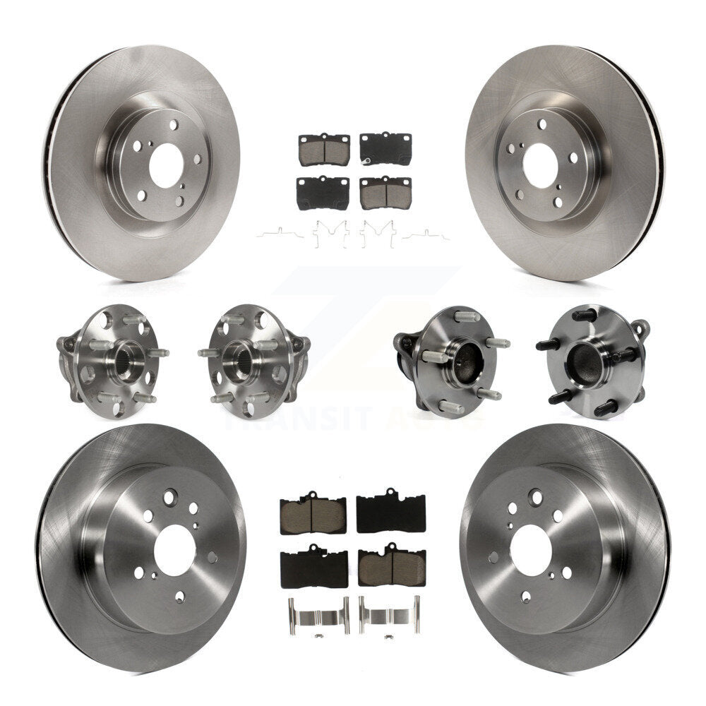 Transit Auto KBB-119500 Wheel Bearing and Hub Assembly for 2009-2013 Lexus IS350, Lexus GS350, Lexus GS450h & more - Front and Rear product image