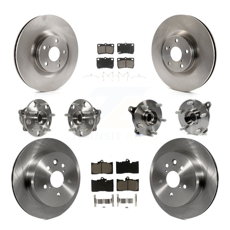 Transit Auto KBB-119502 Wheel Bearing and Hub Assembly for 2007-2013 Lexus IS350, Lexus GS350 - Front and Rear product image
