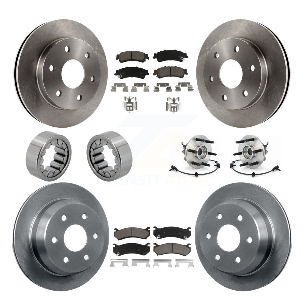 Transit Auto KBB-119552 Wheel Bearing and Hub Assembly for 1999-2000 Chevrolet Silverado 1500, GMC Sierra 1500 - Front and Rear product image