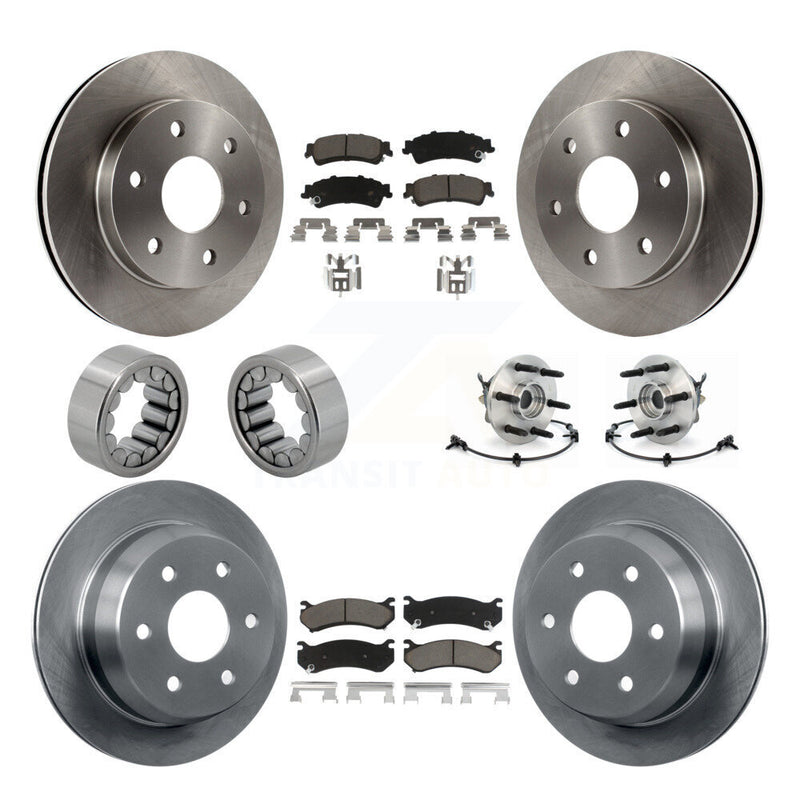 Transit Auto KBB-119552 Wheel Bearing and Hub Assembly for 1999-2000 Chevrolet Silverado 1500, GMC Sierra 1500 - Front and Rear product image