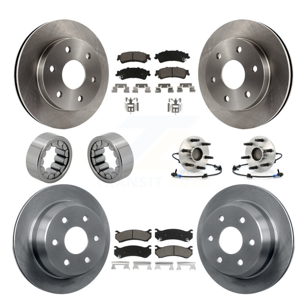 Transit Auto KBB-119554 Wheel Bearing and Hub Assembly for 1999-2000 Chevrolet Silverado 1500, GMC Sierra 1500 - Front and Rear product image