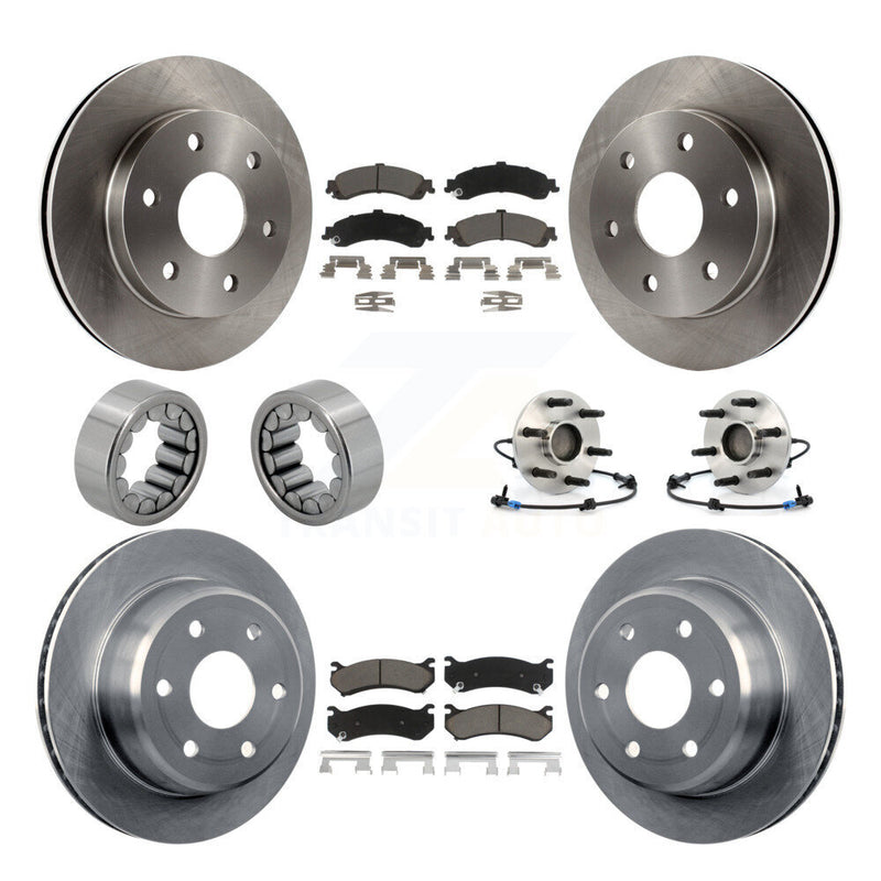 Transit Auto KBB-119555 Wheel Bearing and Hub Assembly for 2002 Cadillac Escalade, Chevrolet Avalanche 1500 - Front and Rear product image