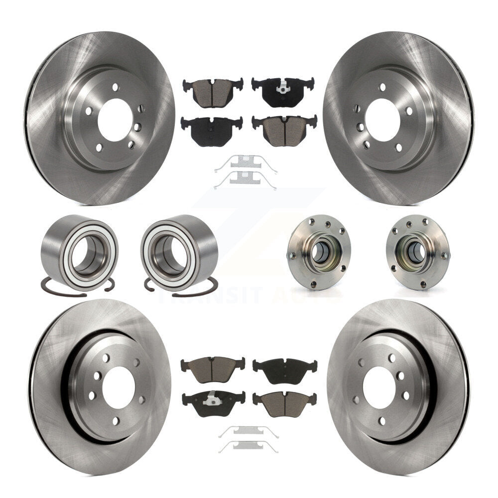 Transit Auto KBB-119572 Wheel Bearing and Hub Assembly for 2001-2005 BMW 330Ci, BMW 330i - Front and Rear product image