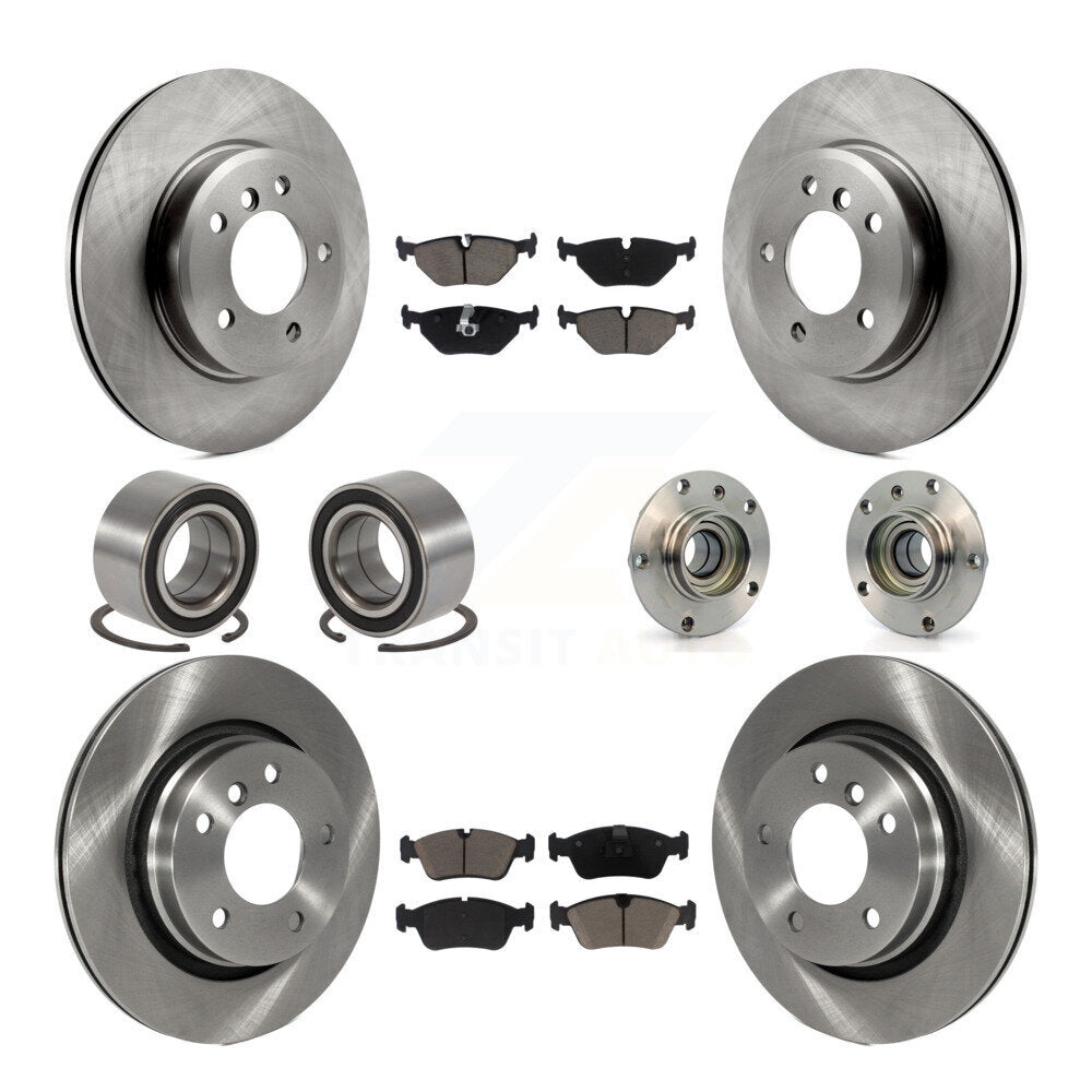 Transit Auto KBB-119574 Wheel Bearing and Hub Assembly for 1998-2005 BMW 325Ci, BMW 325i, BMW 323Ci & more - Front and Rear product image