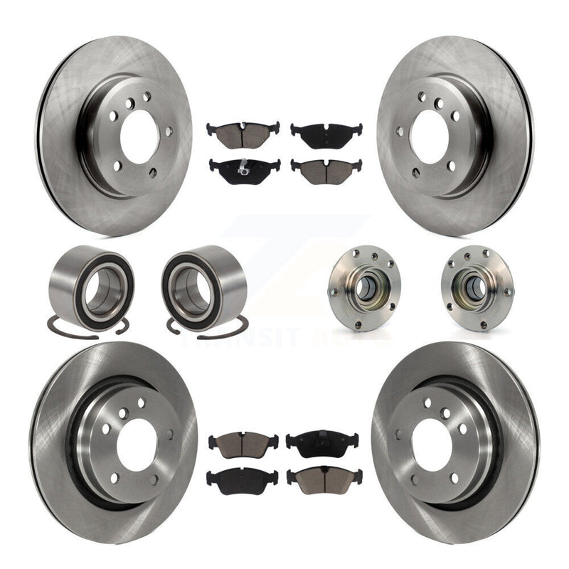 Transit Auto KBB-119574 Wheel Bearing and Hub Assembly for 1998-2005 BMW 325Ci, BMW 325i, BMW 323Ci & more - Front and Rear product image