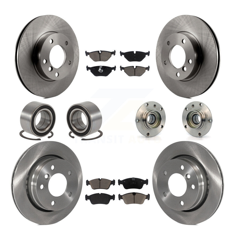 Transit Auto KBB-119576 Wheel Bearing and Hub Assembly for 1998-2000 BMW 323Ci, BMW 323i, BMW 328i - Front and Rear product image