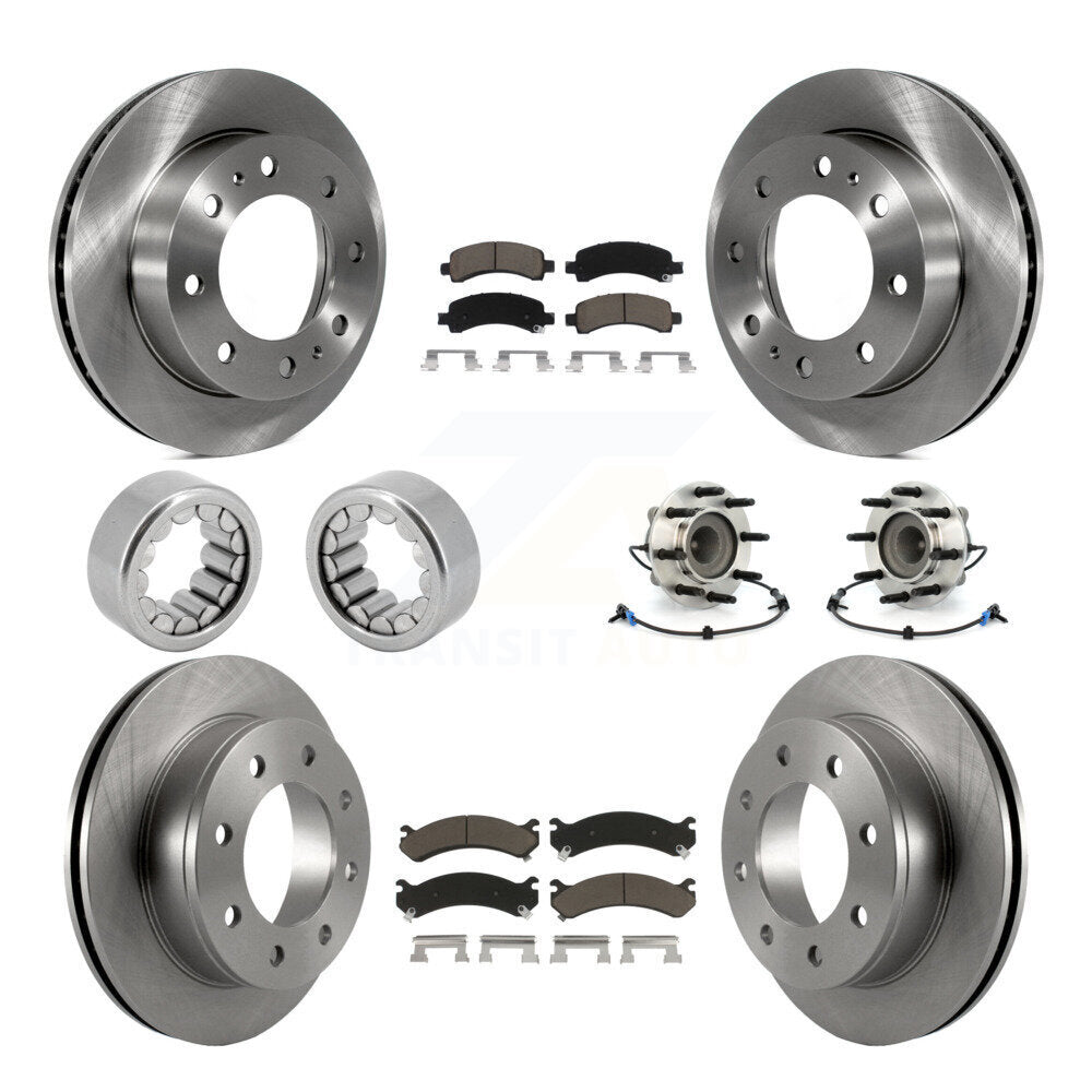 Transit Auto KBB-119623 Wheel Bearing and Hub Assembly for 2011-2016 Chevrolet Express 2500, GMC Savana 2500 - Front and Rear product image