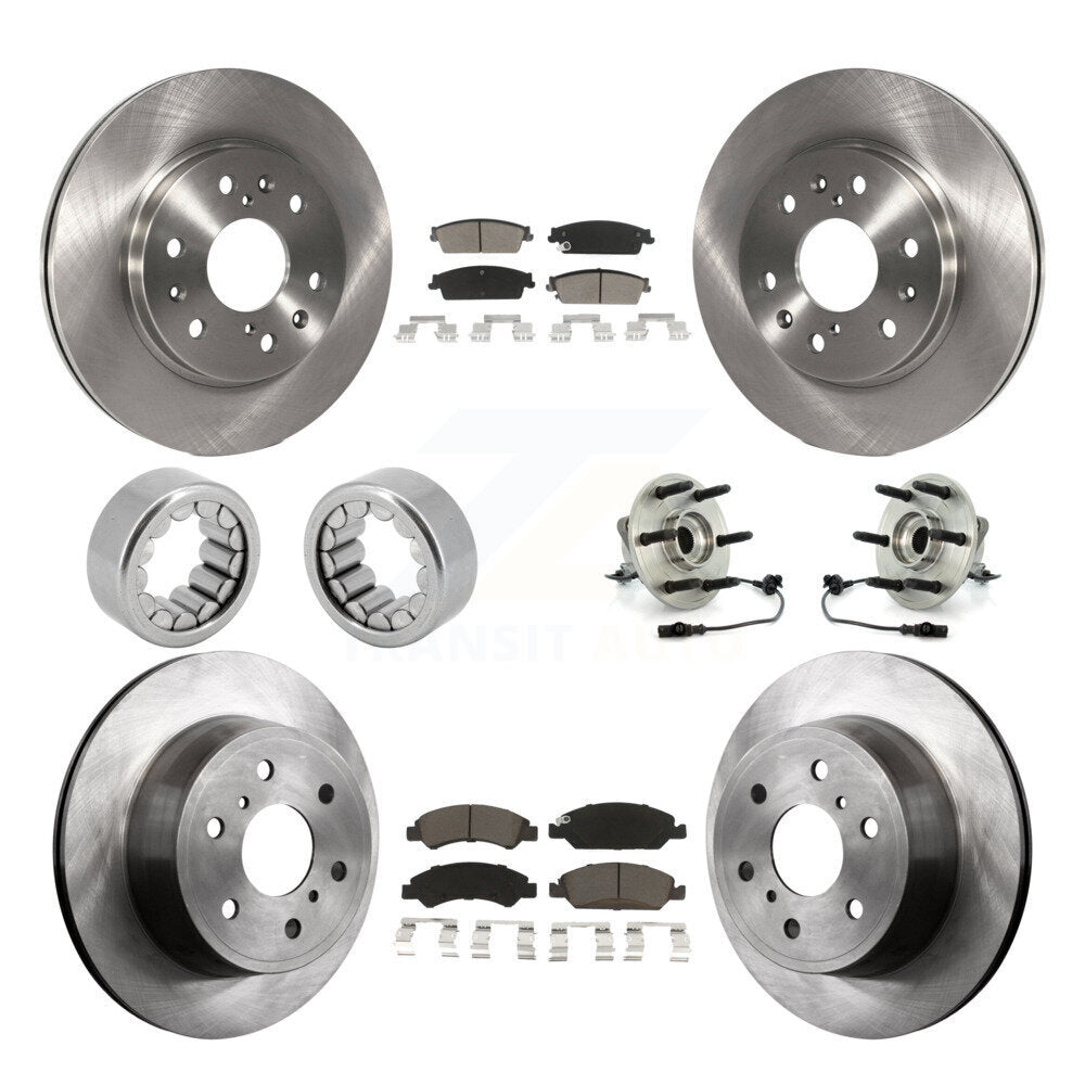 Transit Auto KBB-119634 Wheel Bearing and Hub Assembly for 2007 Chevrolet Silverado 1500, GMC Sierra 1500 - Front and Rear product image