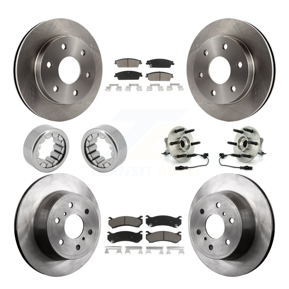 Transit Auto KBB-119636 Wheel Bearing and Hub Assembly for 2007 Chevrolet Silverado 1500 - Front and Rear product image