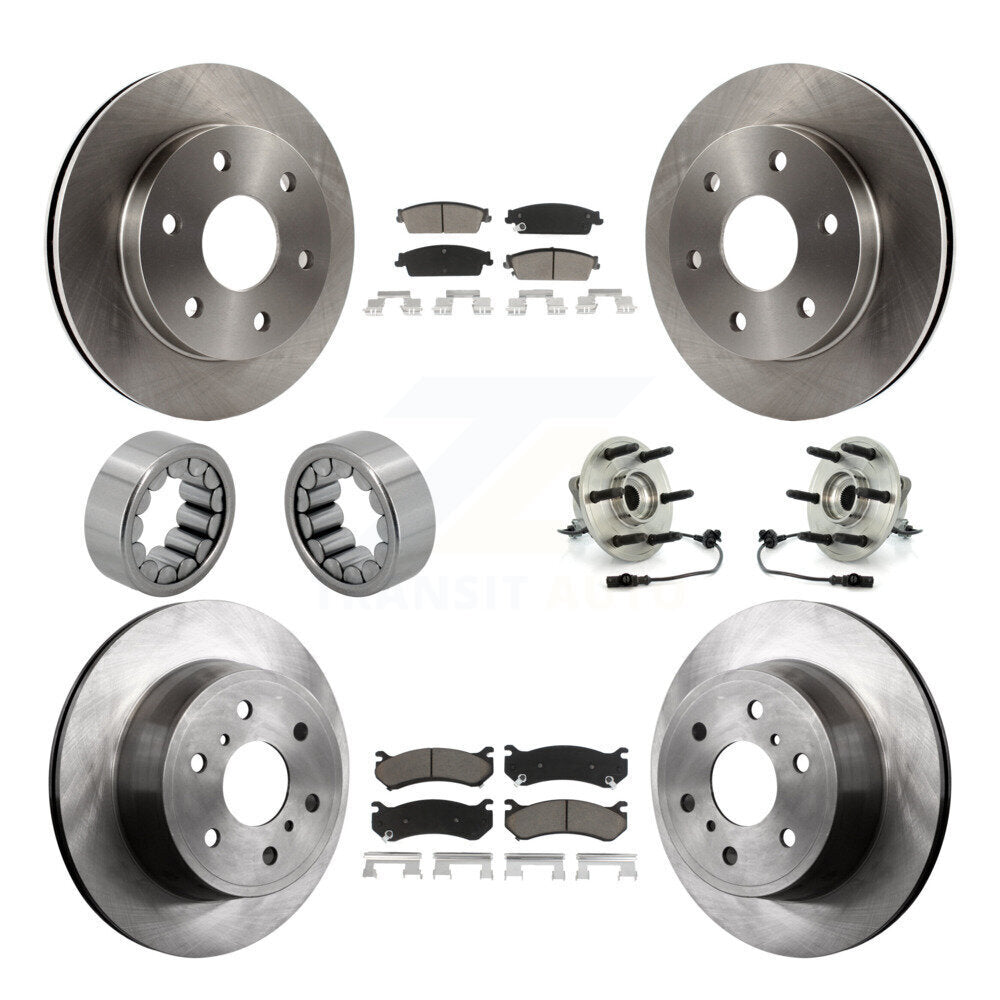Transit Auto KBB-119637 Wheel Bearing and Hub Assembly for 2007 Chevrolet Silverado 1500 - Front and Rear product image