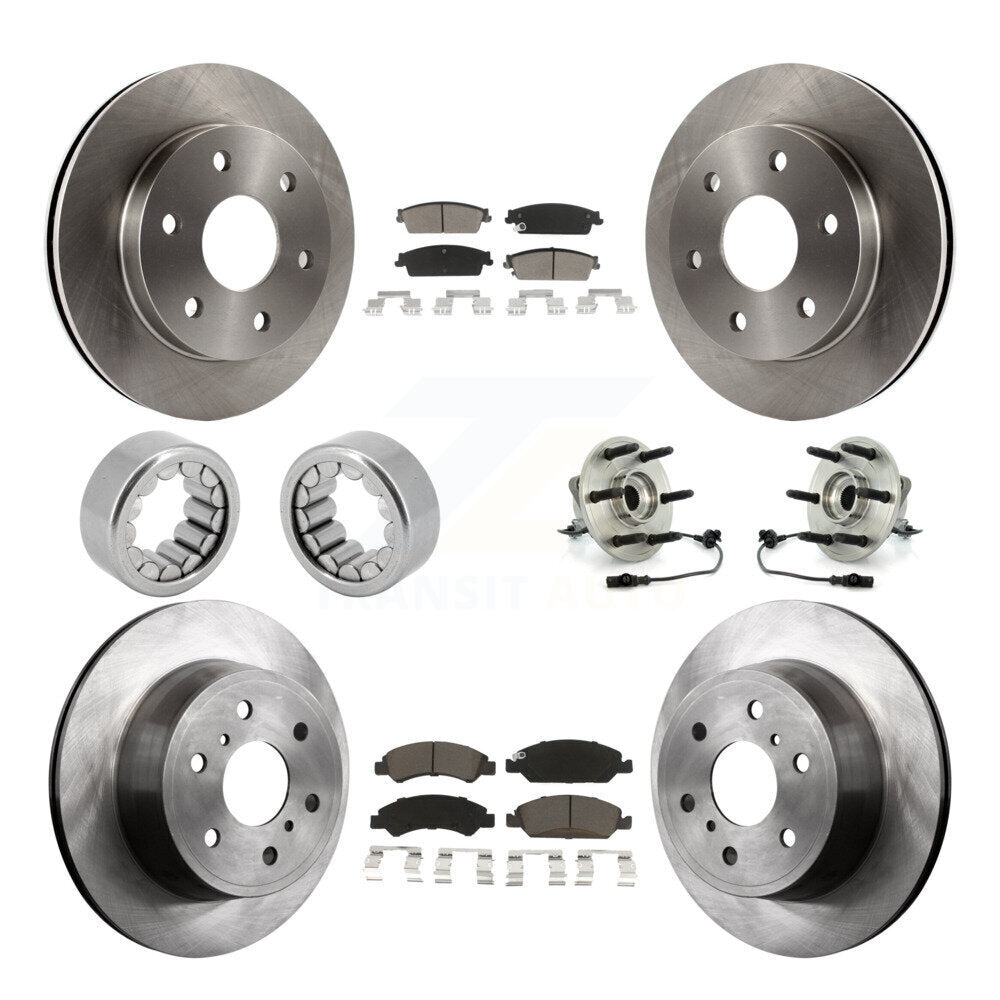 Transit Auto KBB-119642 Wheel Bearing and Hub Assembly for 2007 GMC Sierra 1500 - Front and Rear product image