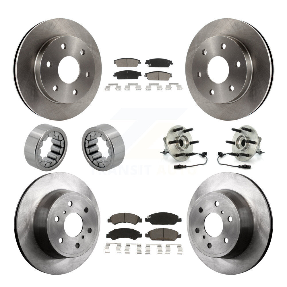 Transit Auto KBB-119643 Wheel Bearing and Hub Assembly for 2007 GMC Sierra 1500 - Front and Rear product image