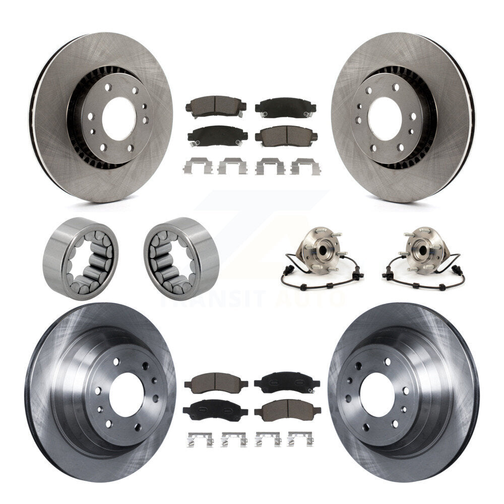 Transit Auto KBB-119666 Wheel Bearing and Hub Assembly for 2006-2009 GMC Envoy, Saab 9-7x, Buick Rainier & more - Front and Rear product image