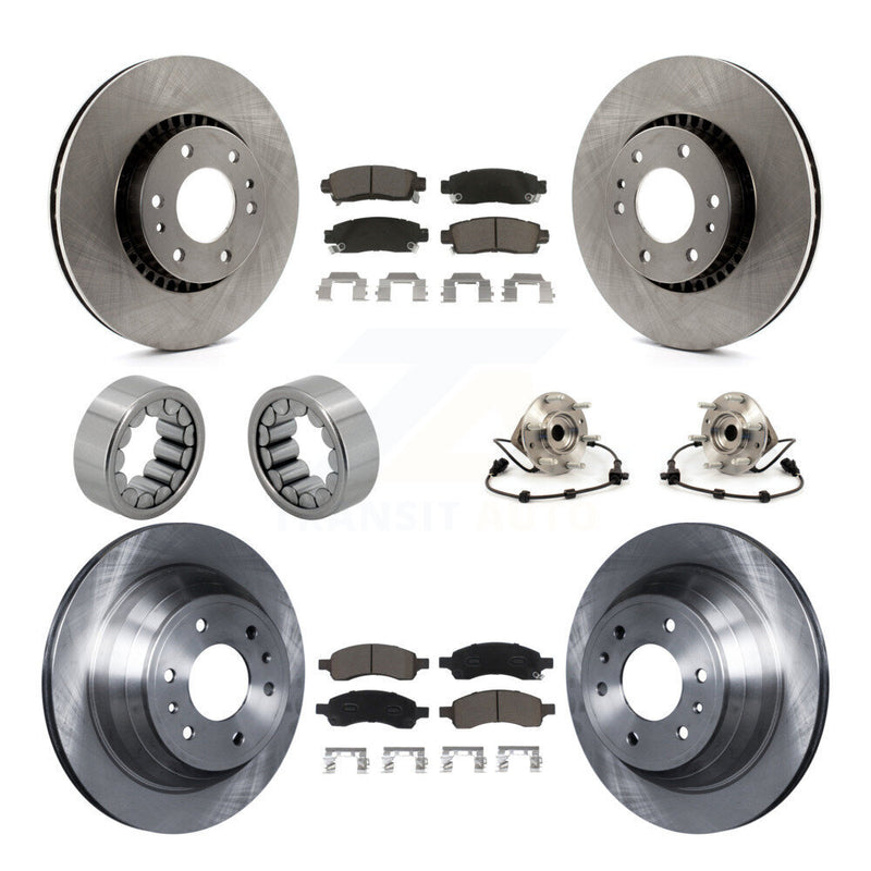 Transit Auto KBB-119666 Wheel Bearing and Hub Assembly for 2006-2009 GMC Envoy, Saab 9-7x, Buick Rainier & more - Front and Rear product image