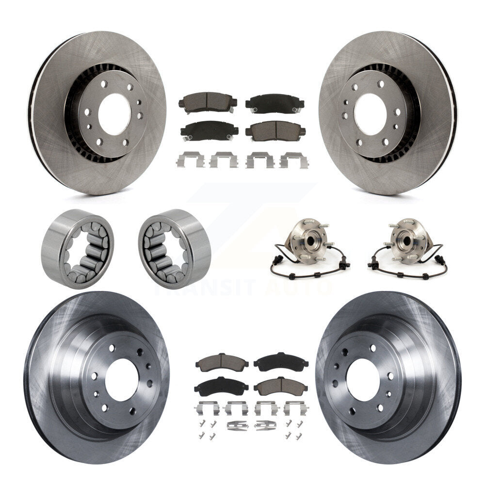Transit Auto KBB-119667 Wheel Bearing and Hub Assembly for 2002-2006 Isuzu Ascender, GMC Envoy, Saab 9-7x & more - Front and Rear product image