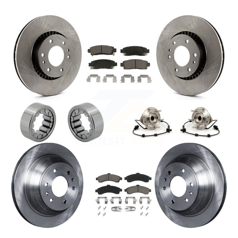 Transit Auto KBB-119667 Wheel Bearing and Hub Assembly for 2002-2006 Isuzu Ascender, GMC Envoy, Saab 9-7x & more - Front and Rear product image