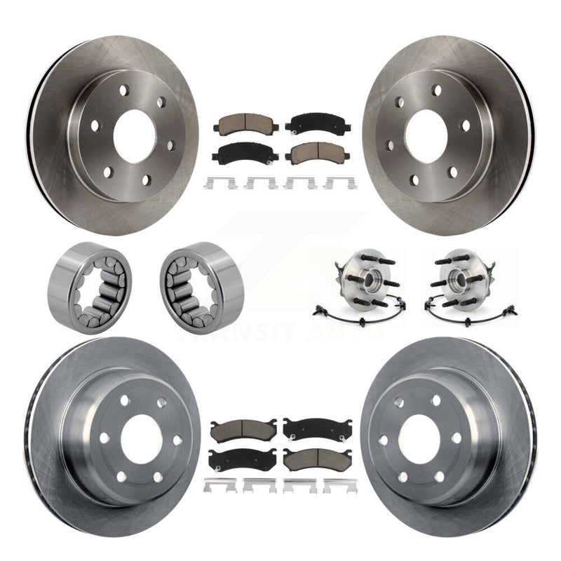 Transit Auto KBB-119686 Wheel Bearing and Hub Assembly for 2002-2008 Chevrolet Express 1500, GMC Savana 1500, Cadillac Escalade - Front and Rear product image