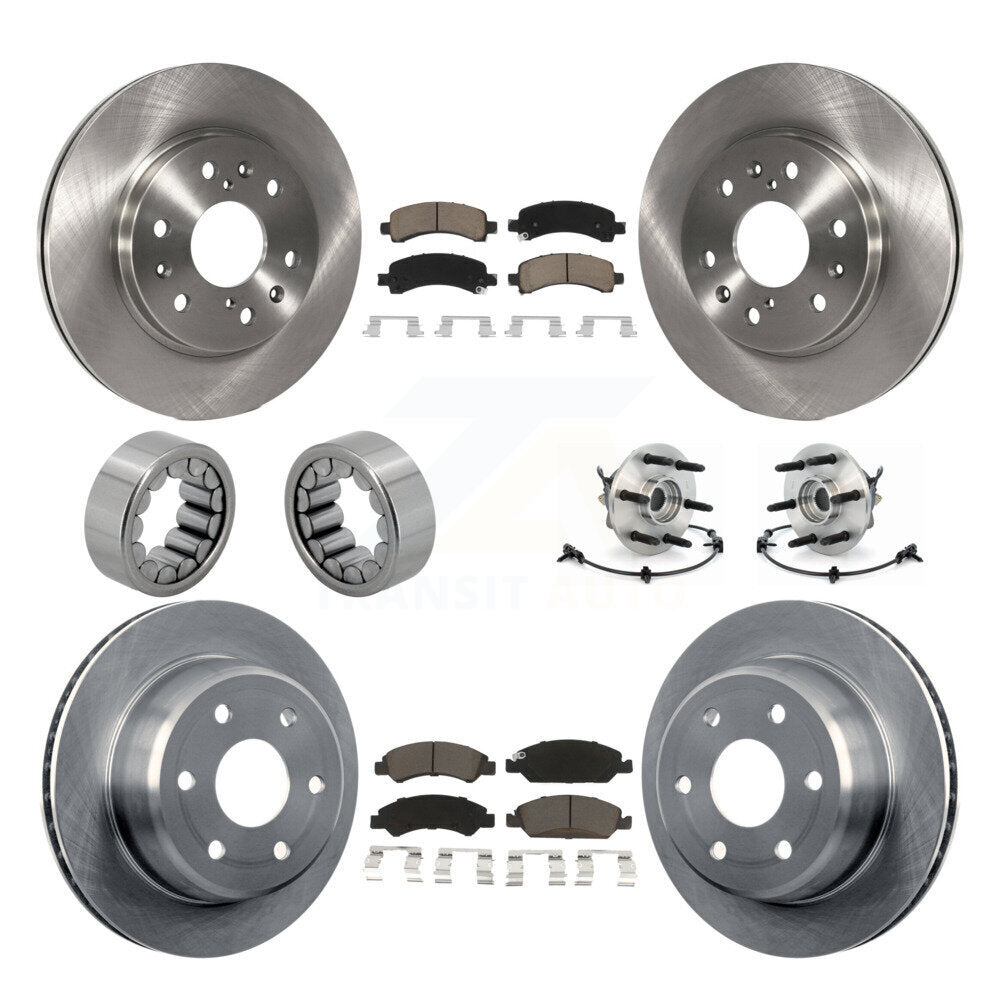 Transit Auto KBB-119687 Wheel Bearing and Hub Assembly for 2009-2014 Chevrolet Express 1500, GMC Savana 1500 - Front and Rear product image