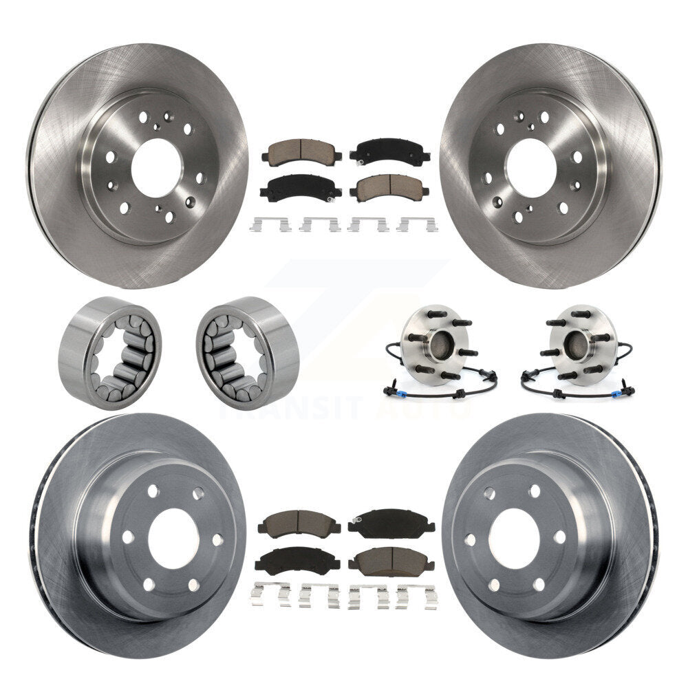 Transit Auto KBB-119688 Wheel Bearing and Hub Assembly for 2009-2014 Chevrolet Express 1500, GMC Savana 1500 - Front and Rear product image