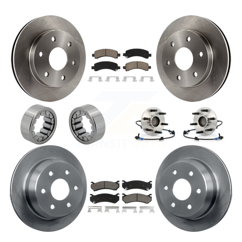 Transit Auto KBB-119692 Wheel Bearing and Hub Assembly for 2002 Chevrolet Avalanche 1500 - Front and Rear product image
